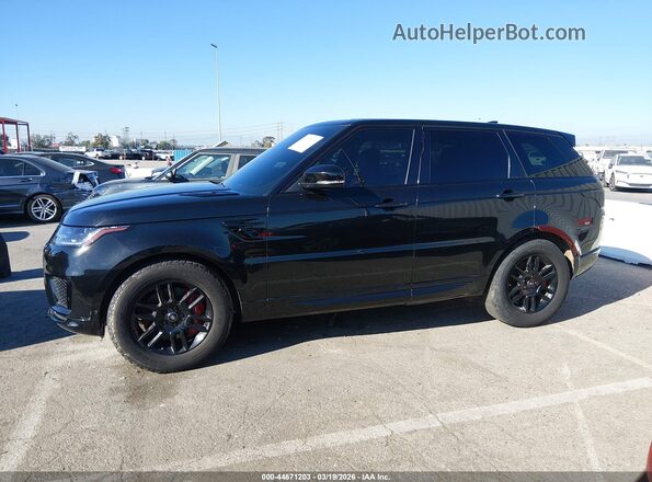 SALWR2SE9LA743879 2020 LAND ROVER RANGE ROVER SPORT Black Widok wnętrza 360 stopni