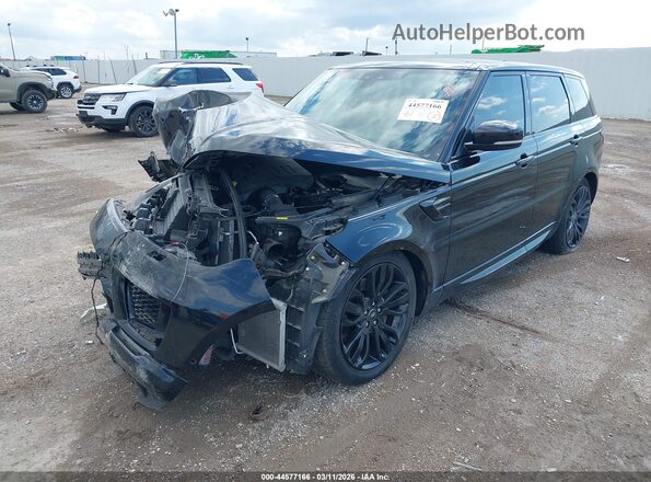 SALWR2SU1NA219331 2022 LAND ROVER RANGE ROVER SPORT Black Przód lewy