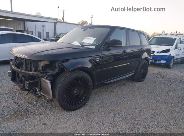 SALWR2SU2LA705787 2020 LAND ROVER RANGE ROVER SPORT Black Передня ліва чверть