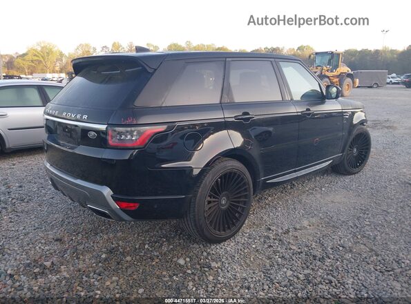 SALWR2SU2LA705787 2020 LAND ROVER RANGE ROVER SPORT Black Задня права чверть
