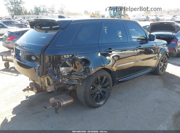 SALWR2SU2MA776201 2021 LAND ROVER RANGE ROVER SPORT Black Trasero derecho