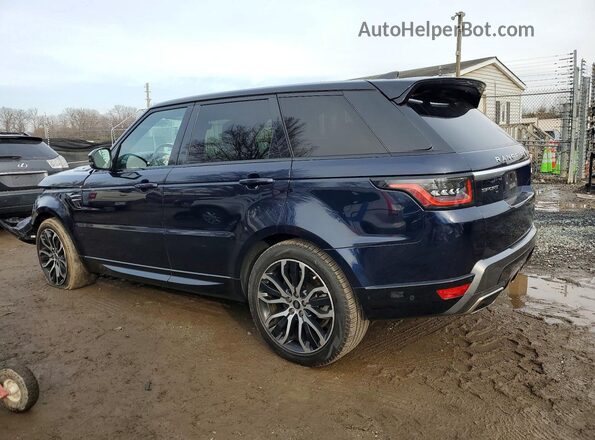SALWR2SU3LA895485 2020 LAND ROVER RANGE Синий Задняя левая четверть
