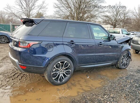 SALWR2SU3LA895485 2020 LAND ROVER RANGE Синий Задняя правая четверть