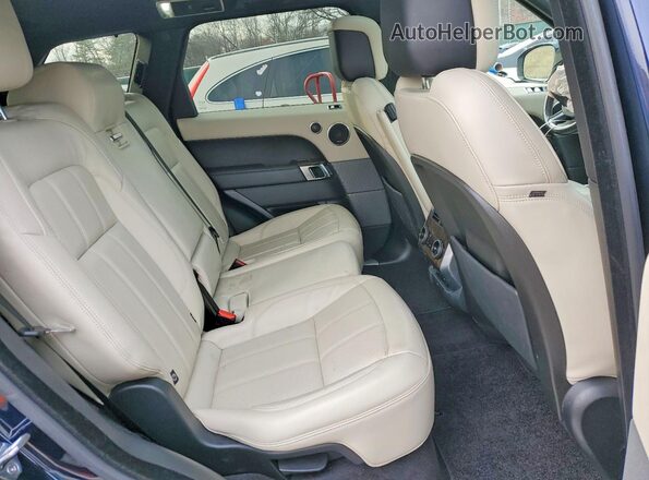 SALWR2SU3LA895485 2020 LAND ROVER RANGE Синий Вид задней части салона