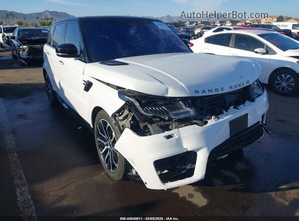 SALWR2SU3MA755261 2021 LAND ROVER RANGE ROVER SPORT White Front view