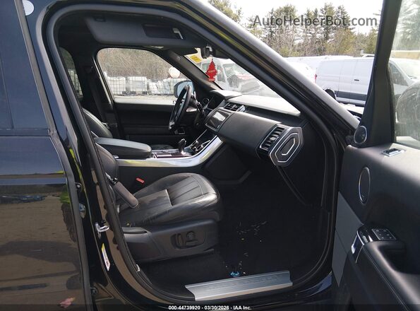 SALWR2SU3MA780774 2021 LAND ROVER RANGE ROVER SPORT Black წინა სალონის ხედი