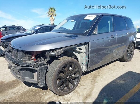SALWR2SU4LA878095 2020 LAND ROVER RANGE ROVER SPORT Gray წინა მარცხენა ხედი სამი მეოთხედიდან