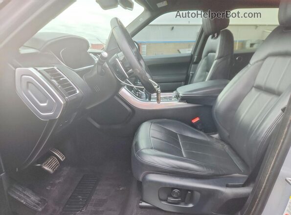 SALWR2SU4MA750585 2021 LAND ROVER RANGE Silver Vista interior delantera
