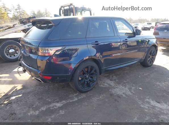 SALWR2SU6LA890152 2020 LAND ROVER RANGE ROVER SPORT Dark Blue Tył prawy