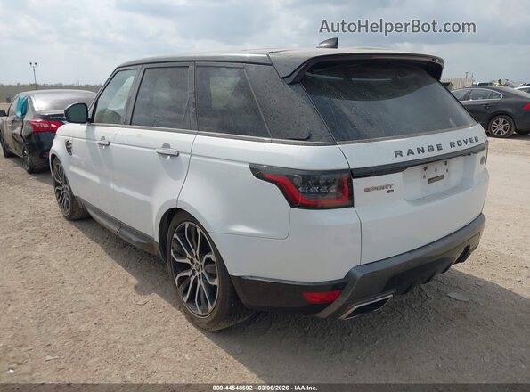 SALWR2SU6MA781983 2021 LAND ROVER RANGE ROVER SPORT White Задня ліва чверть