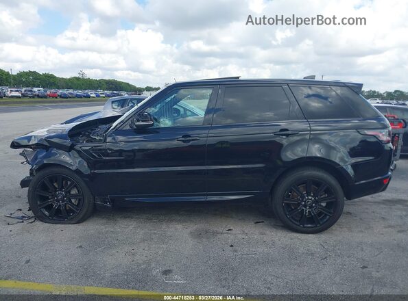 SALWR2SU7NA212397 2022 LAND ROVER RANGE ROVER SPORT Black Rear interior view