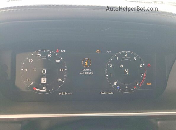 SALWR2SU8MA751822 2021 LAND ROVER RANGE White Widok zestawu wskaźników
