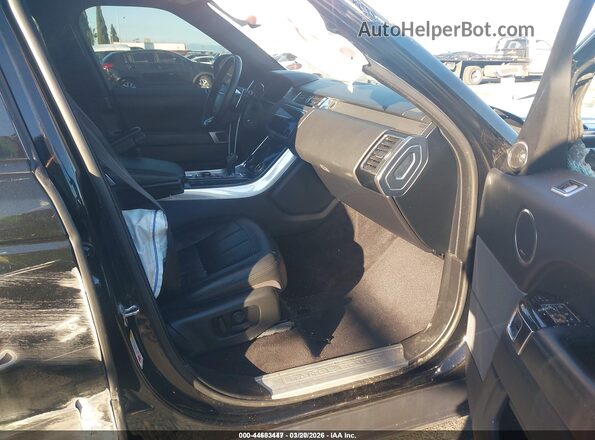 SALWR2SU8MA778275 2021 LAND ROVER RANGE ROVER SPORT Black წინა სალონის ხედი