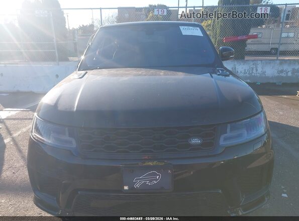 SALWR2SU8MA778275 2021 LAND ROVER RANGE ROVER SPORT Black ხელსაწყოთა პანელის ხედი