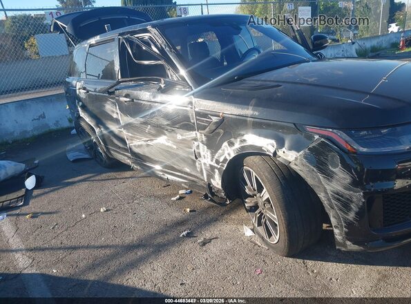 SALWR2SU8MA778275 2021 LAND ROVER RANGE ROVER SPORT Black წინა ხედი