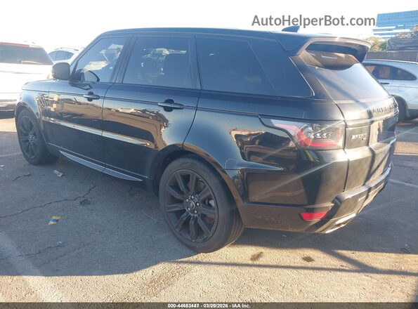 SALWR2SU8MA778275 2021 LAND ROVER RANGE ROVER SPORT Black უკანა მარცხენა