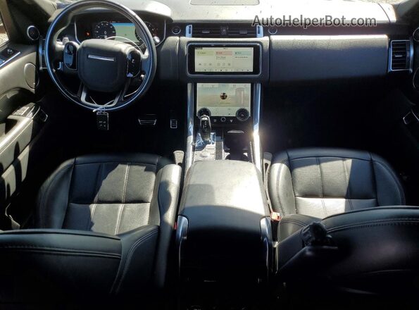 SALWR2SU8NA797555 2022 LAND ROVER RANGE Red Widok deski rozdzielczej