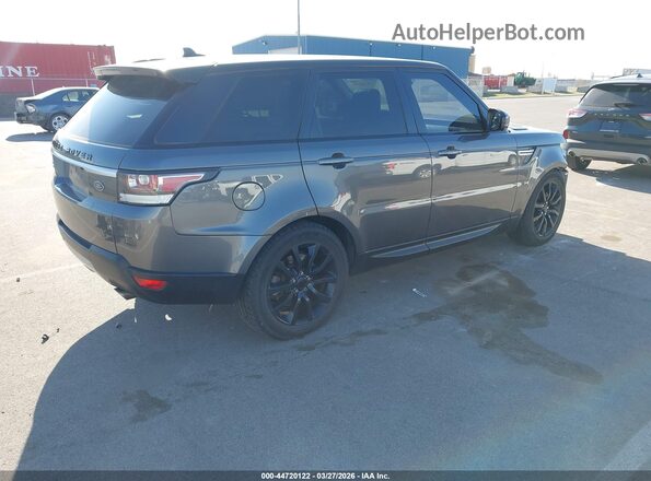 SALWR2VF5GA552728 2016 LAND ROVER RANGE ROVER SPORT Gray უკანა მარჯვენა