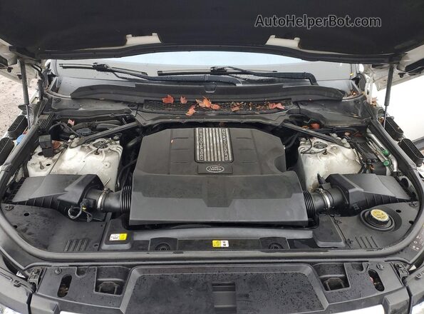 SALWR2VF5GA637391 2016 LAND ROVER RANGE White ძრავის განყოფილების ხედი