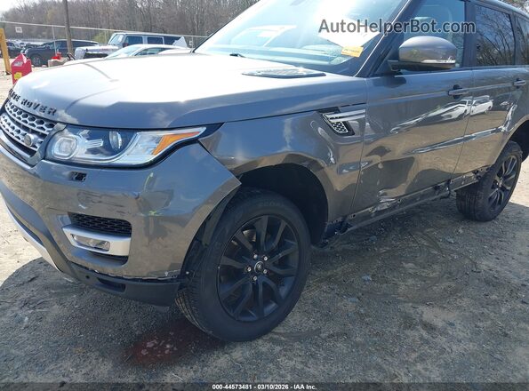 SALWR2VF7GA545182 2016 LAND ROVER RANGE ROVER SPORT Gray Front view