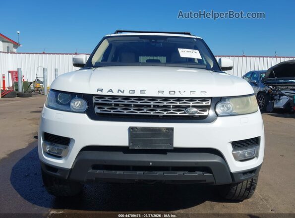 SALWR2VF7GA584757 2016 LAND ROVER RANGE ROVER SPORT White უკანა სალონის ხედი