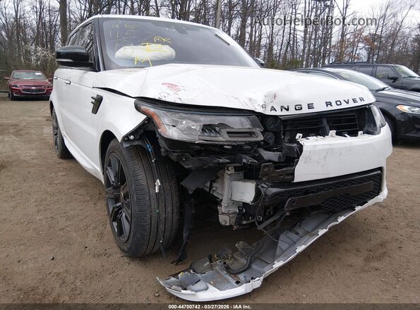 SALWS2RU0LA883336 2020 LAND ROVER RANGE ROVER SPORT White Вид спереду