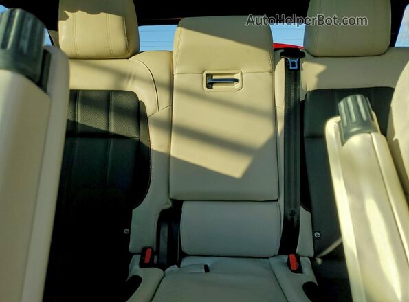 SALWS2RU0MA774604 2021 LAND ROVER RANGE Black Հետևի նստատեղերի տեսք