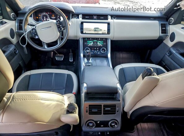 SALWS2RU0MA774604 2021 LAND ROVER RANGE Black Առջևի վահանակի տեսք