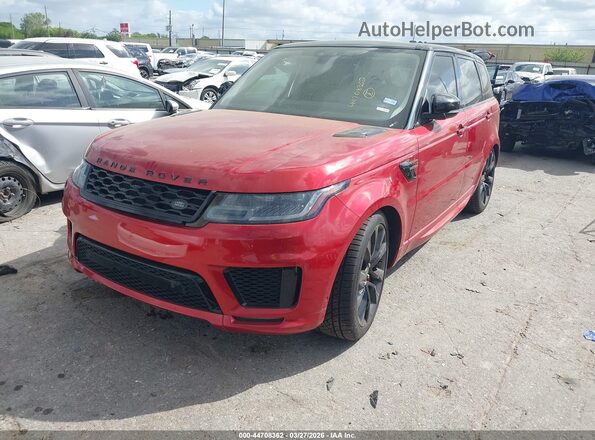 SALWS2RU0NA220092 2022 LAND ROVER RANGE ROVER SPORT Orange Vista tres cuartos delantera izquierda