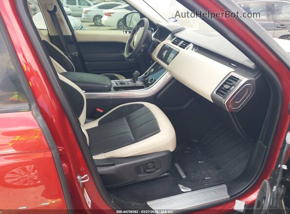 SALWS2RU0NA220092 2022 LAND ROVER RANGE ROVER SPORT Orange Vista interior delantera
