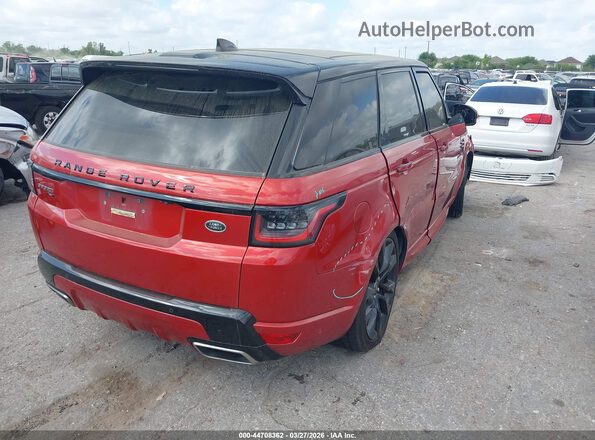 SALWS2RU0NA220092 2022 LAND ROVER RANGE ROVER SPORT Orange Trasero derecho