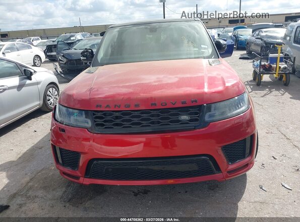 SALWS2RU0NA220092 2022 LAND ROVER RANGE ROVER SPORT Orange Vista del cuadro de instrumentos