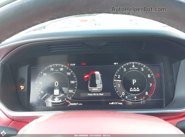 SALWS2RU5LA747297 2020 LAND ROVER RANGE ROVER SPORT Серый Вид задних сидений