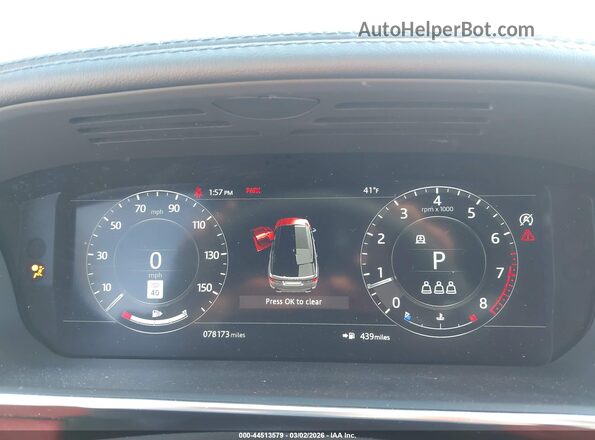 SALWS2RU7LA725804 2020 LAND ROVER RANGE ROVER SPORT Серый 