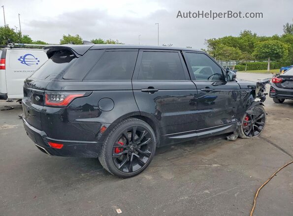 SALWS2RUXMA765618 2021 LAND ROVER RANGE Black Tył prawy