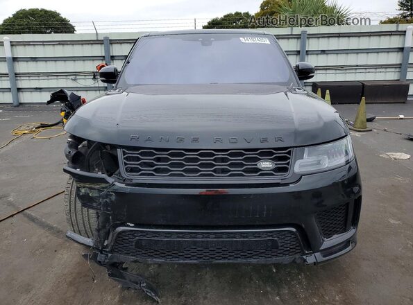 SALWS2RUXMA765618 2021 LAND ROVER RANGE Black Widok z przodu