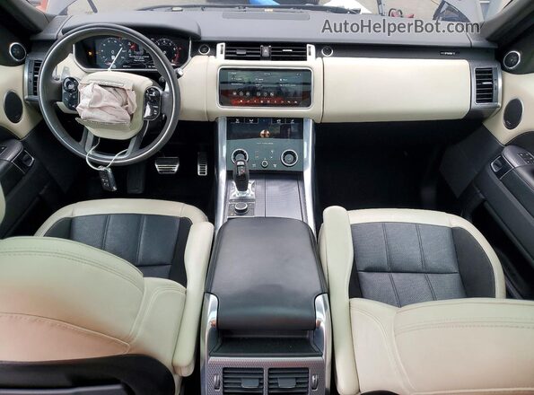 SALWS2RUXMA765618 2021 LAND ROVER RANGE Black Widok deski rozdzielczej