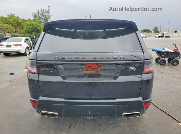 SALWS2RUXMA765618 2021 LAND ROVER RANGE Black Widok z tyłu