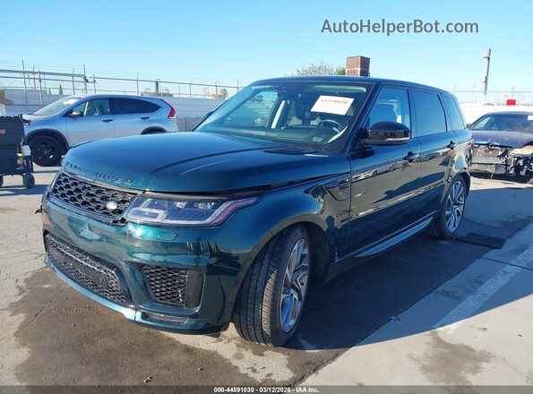 SALWV2RE0JA193907 2018 LAND ROVER RANGE ROVER SPORT Green Front left