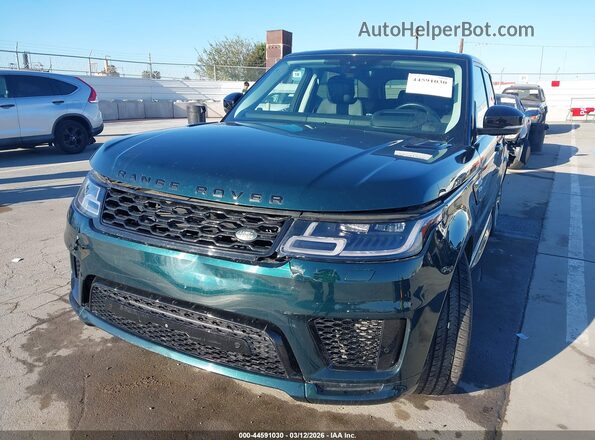 SALWV2RE0JA193907 2018 LAND ROVER RANGE ROVER SPORT Green Front view