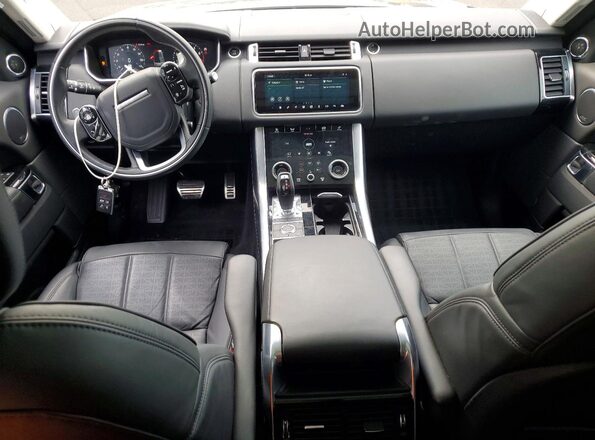 SALWV2SEXMA792120 2021 LAND ROVER RANGE Gray Вид панелі приладів