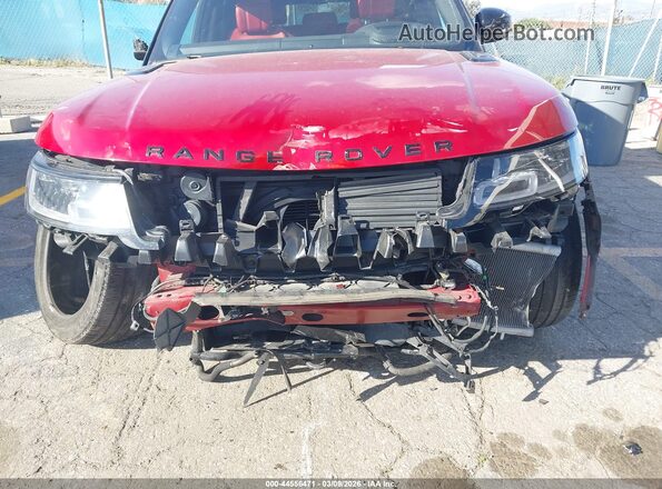 SALWV2SV5JA804136 2018 LAND ROVER RANGE ROVER SPORT Red Front view