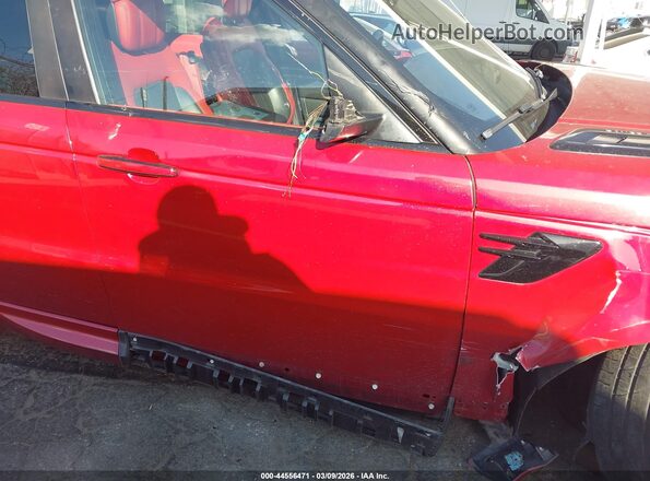 SALWV2SV5JA804136 2018 LAND ROVER RANGE ROVER SPORT Red 