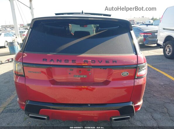 SALWV2SV5JA804136 2018 LAND ROVER RANGE ROVER SPORT Red 