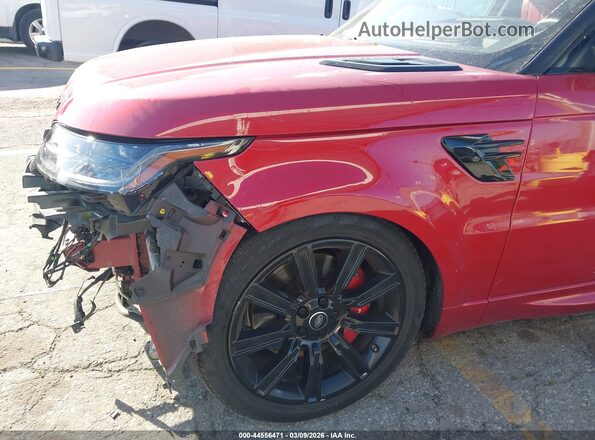 SALWV2SV5JA804136 2018 LAND ROVER RANGE ROVER SPORT Red 
