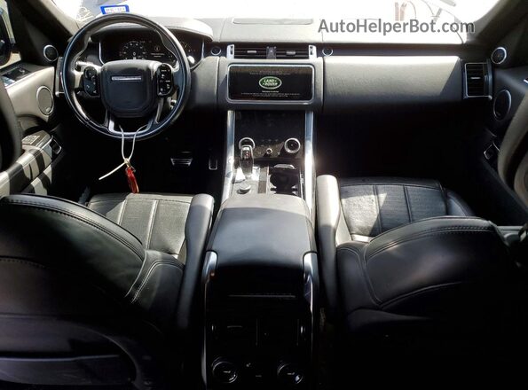 SALWV2SVXJA806089 2018 LAND ROVER RANGE Серый Вид панели приборов