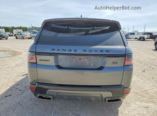 SALWV2SVXJA806089 2018 LAND ROVER RANGE Серый Вид сзади