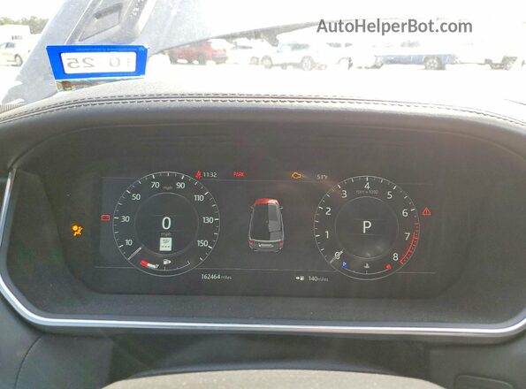 SALWV2SVXJA806089 2018 LAND ROVER RANGE Серый Вид щитка приборов
