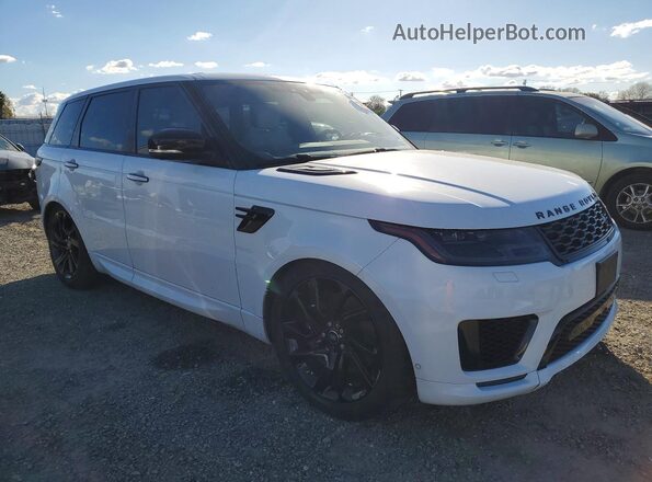 SALWV2SVXKA825582 2019 LAND ROVER RANGE Белый Передняя правая четверть
