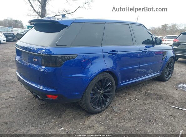 SALWZ2EF4GA589642 2016 LAND ROVER RANGE ROVER SPORT Синий Задняя правая четверть